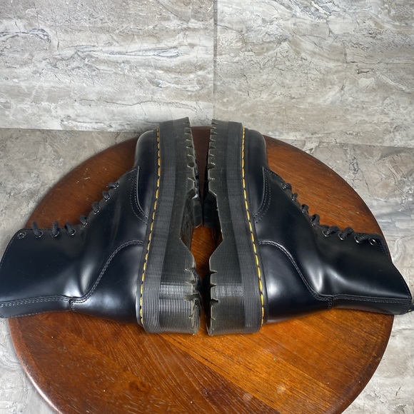 Dr. Martens Jadon Womens Size 5 Black Platform Boots - Picture 5 of 7